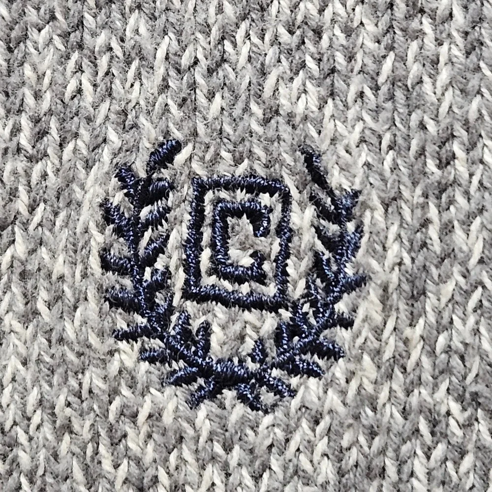 Chaps Ralph Lauren Gray Marled‎ Men's Classic Fit Crew Neck Sweater Size Large